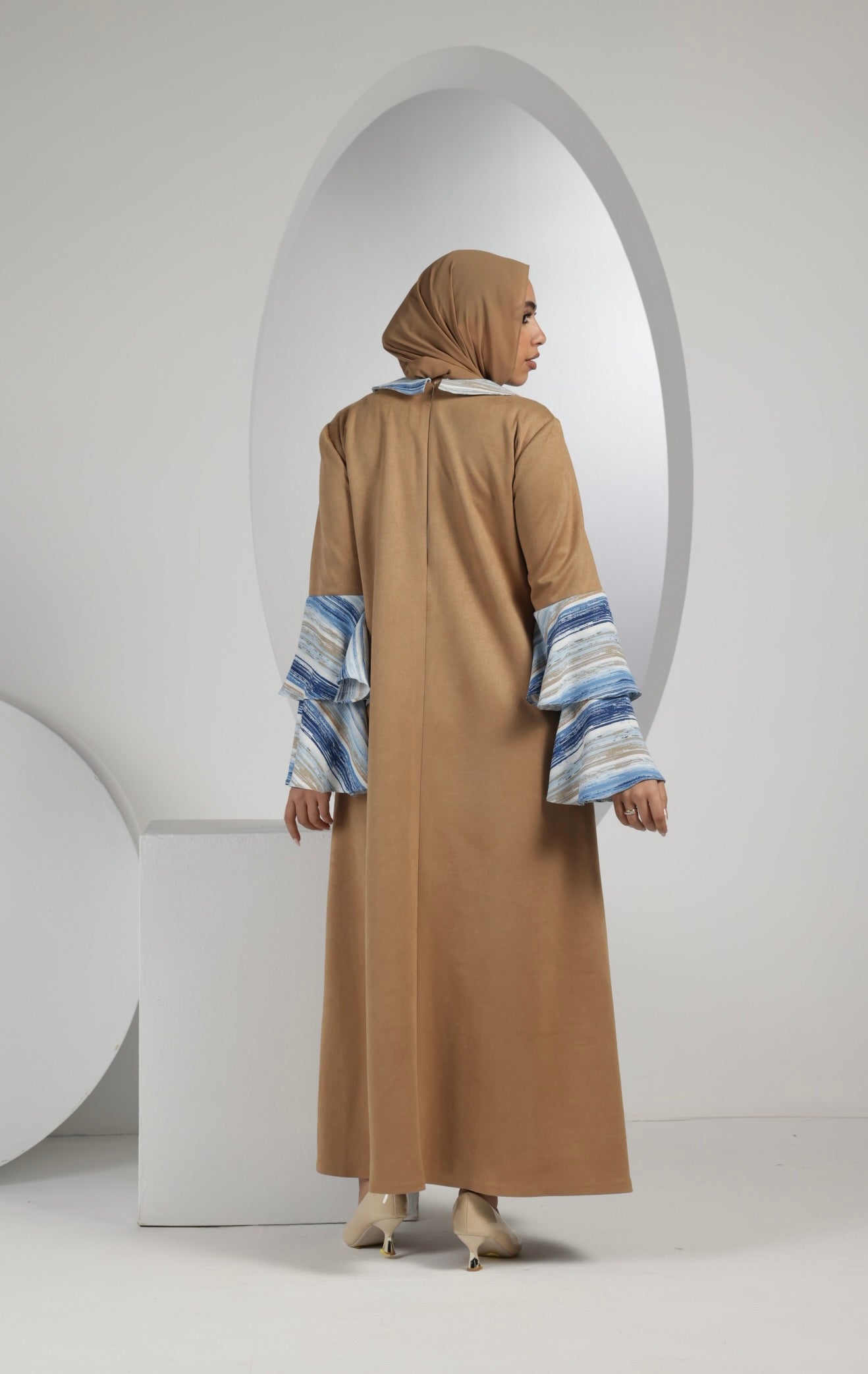 Brown Tulip Dress