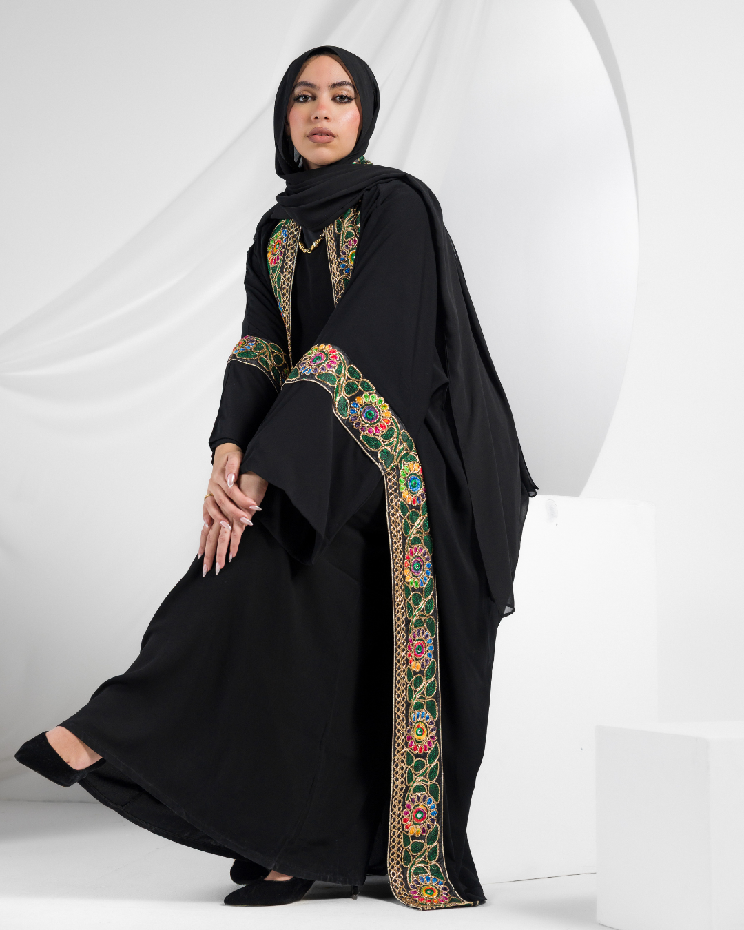 The Indian Night Open Abaya