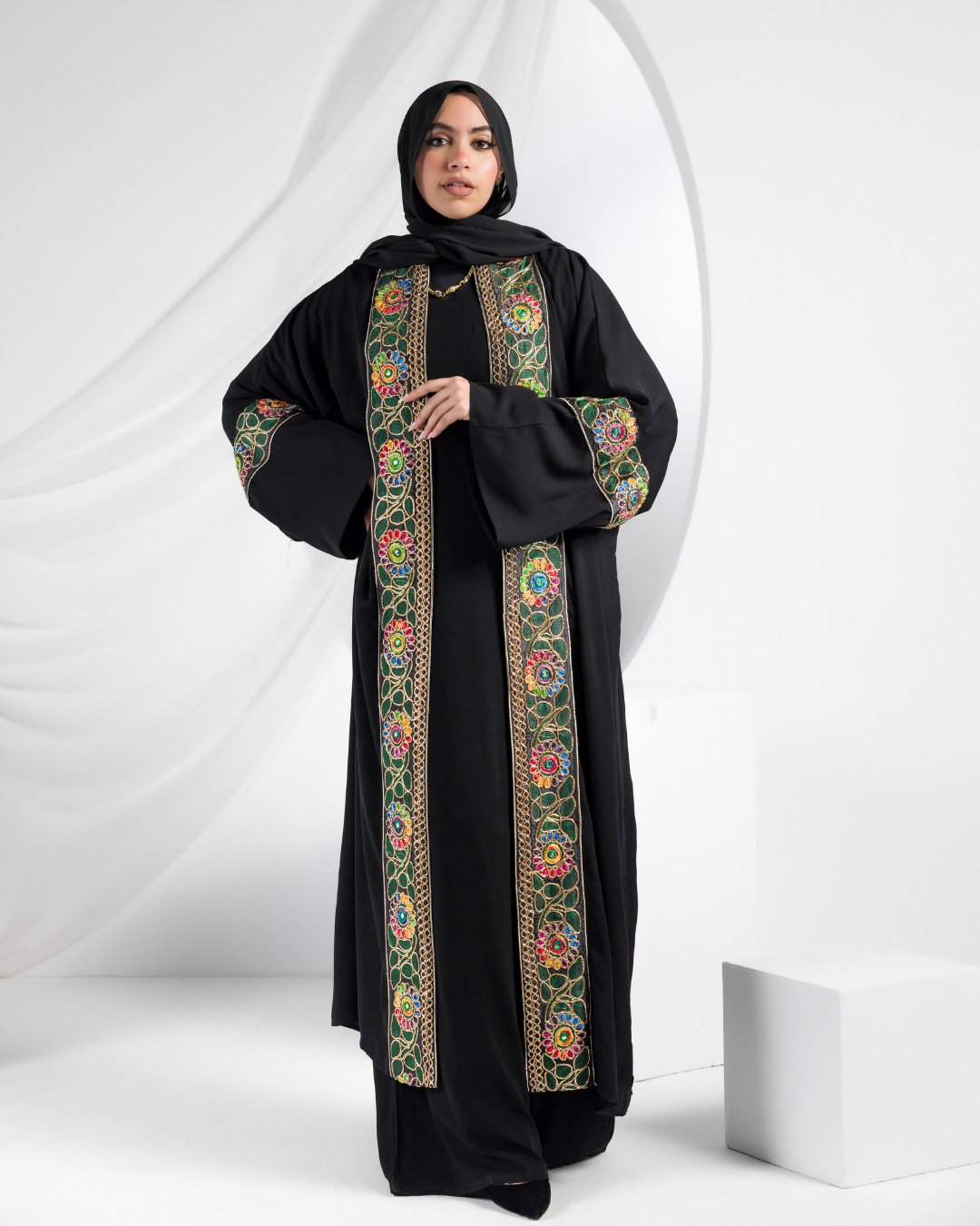 The Indian Night Open Abaya