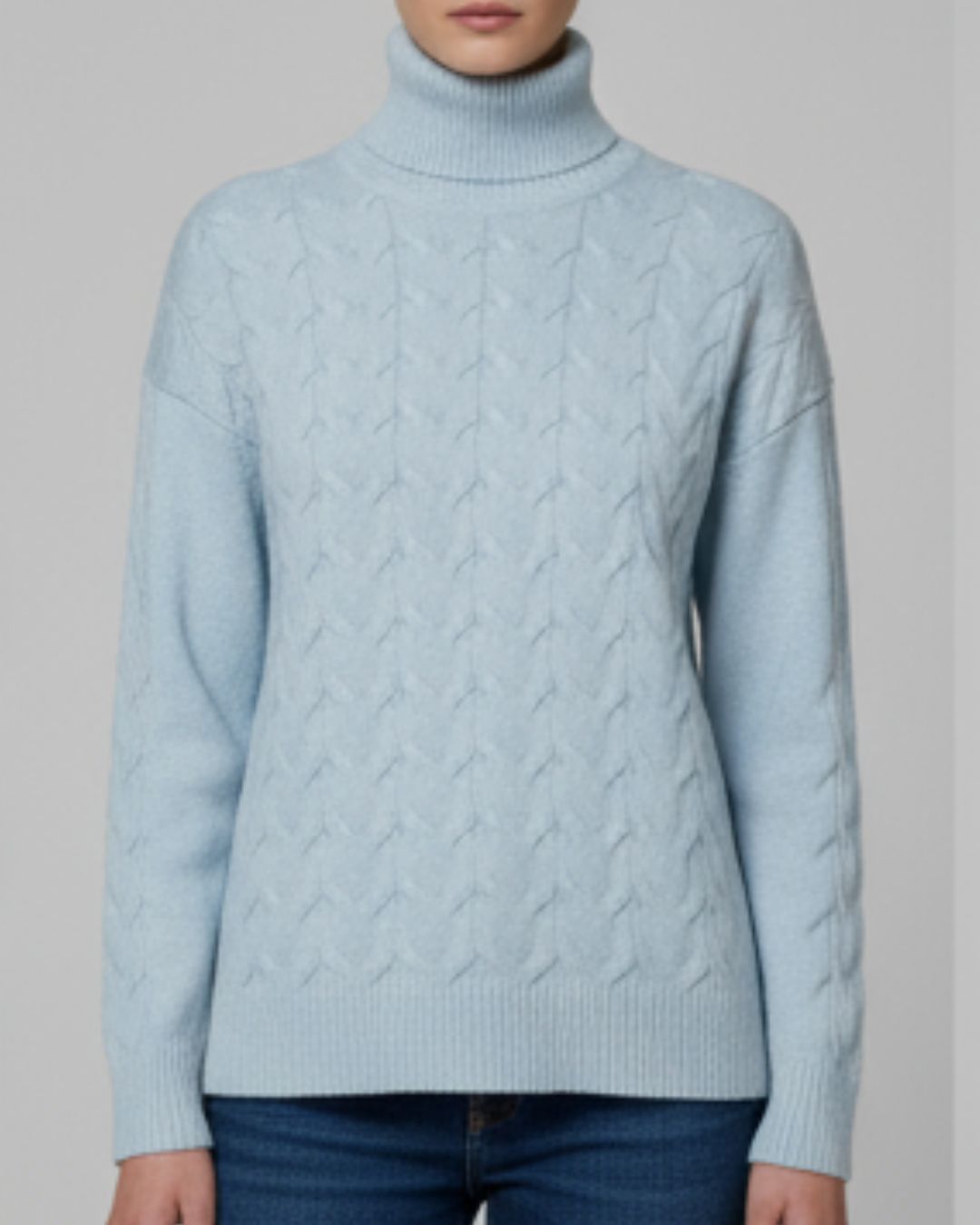 Basic Knitted Turtle Neck