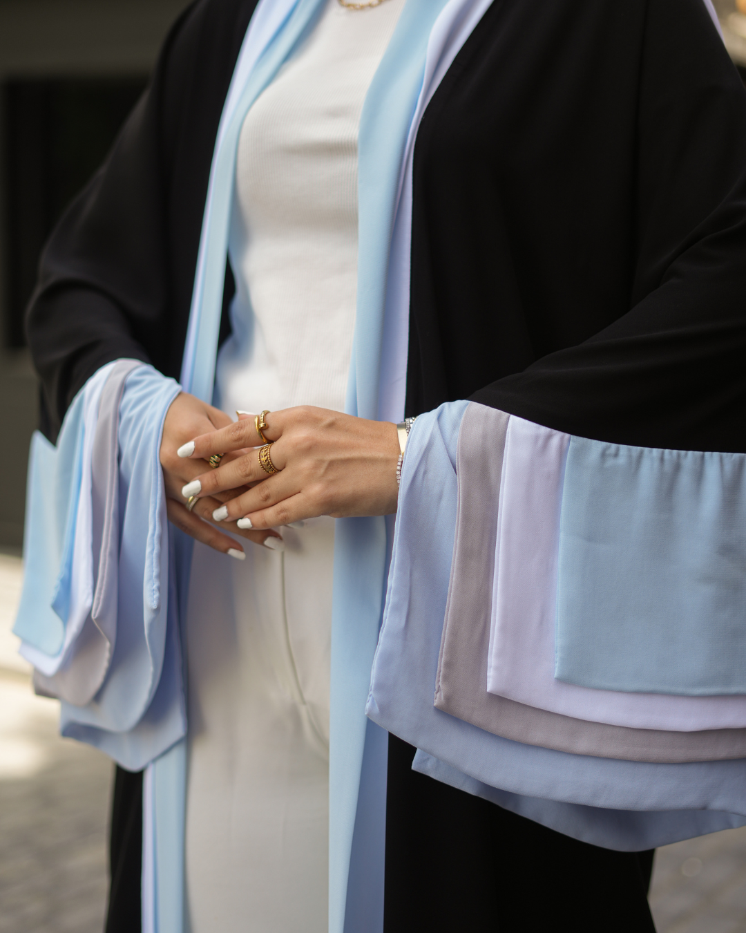 Sea Waves Open Abaya