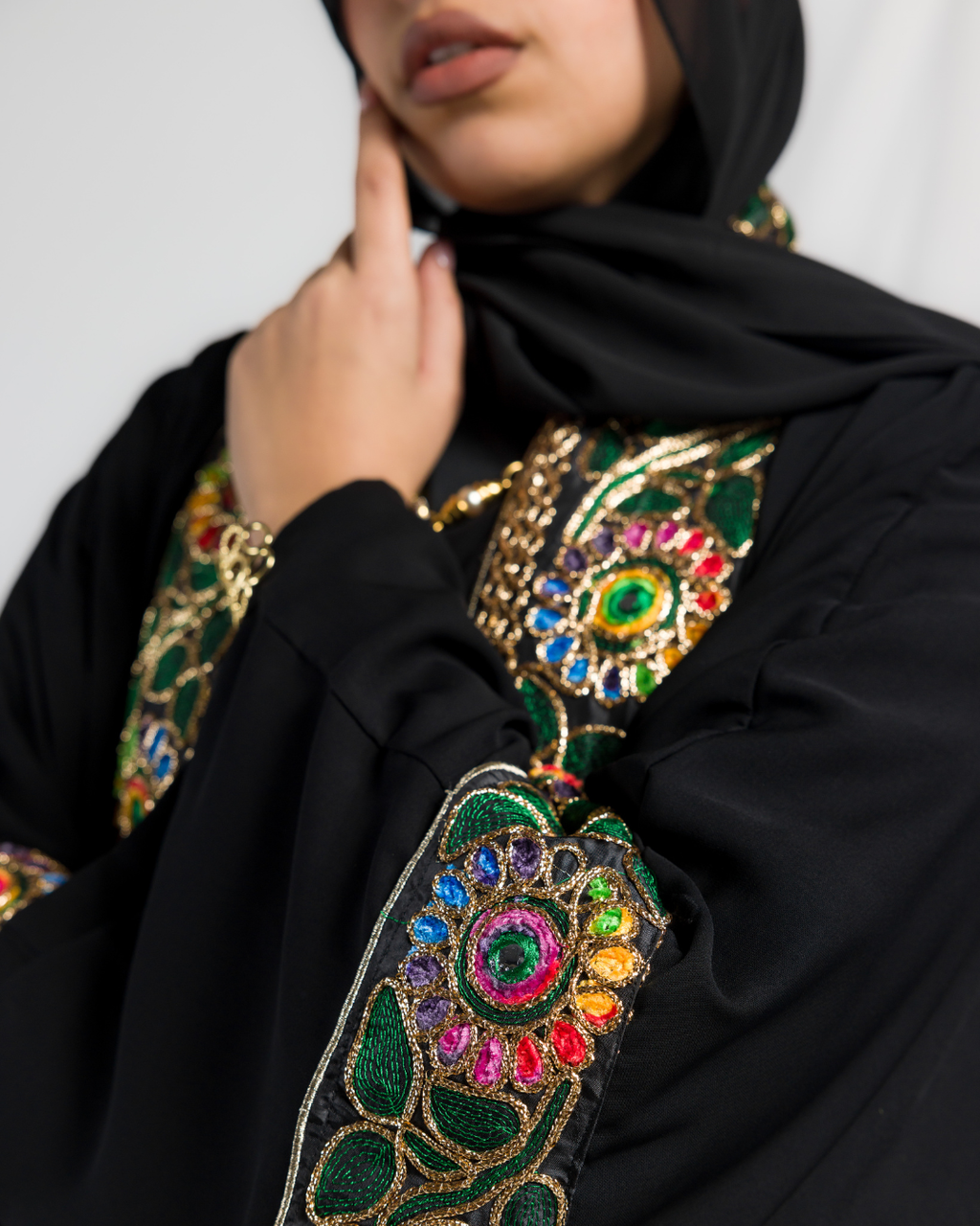 The Indian Night Open Abaya