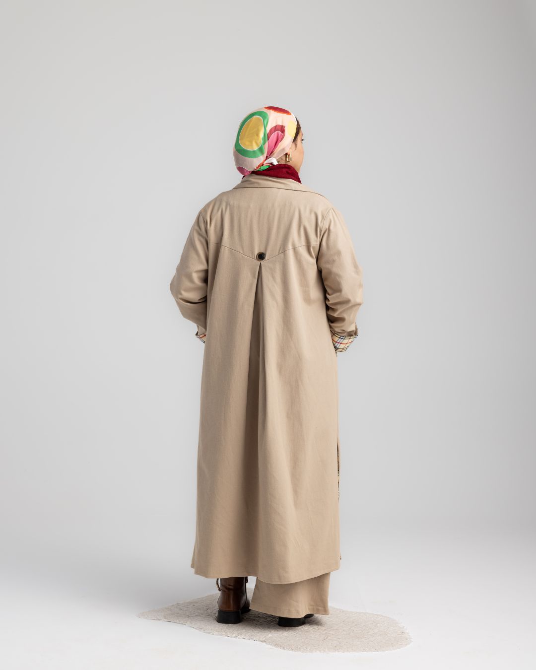 The Opéra Coat With Squared Inner Lining