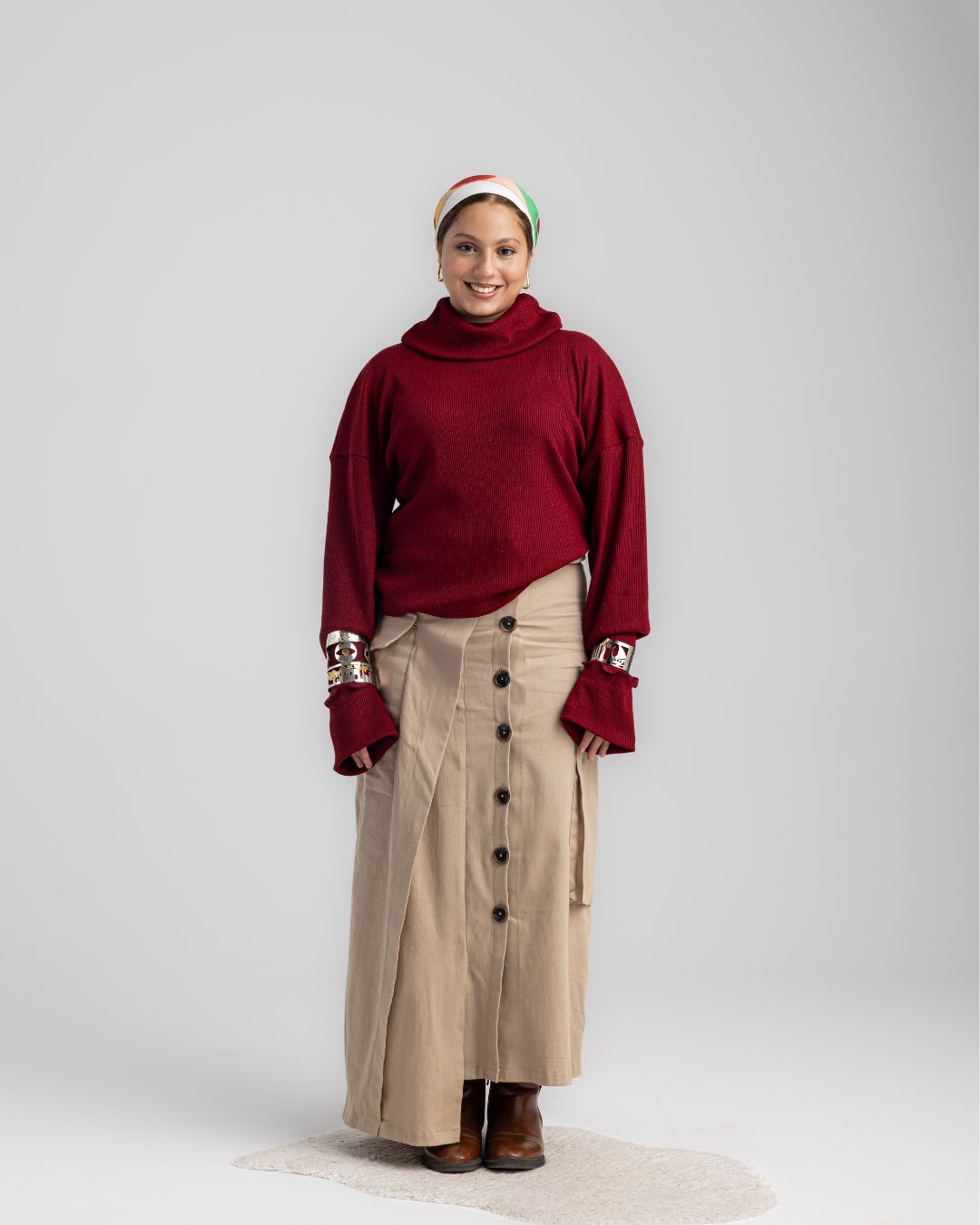 The Macaroni Plate Skirt