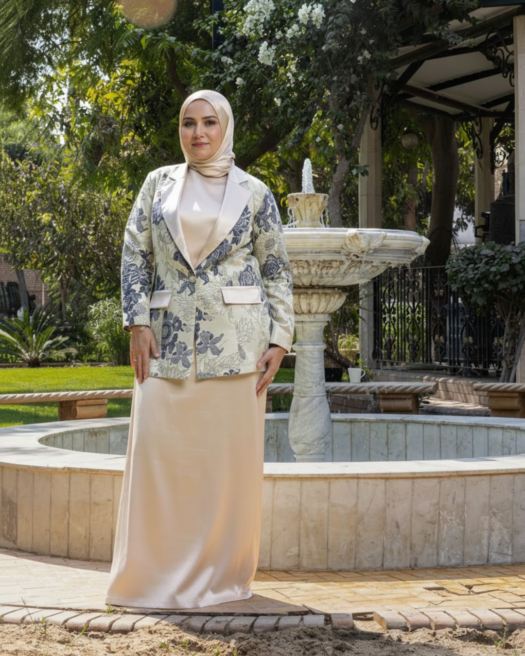 The Soiree Satin Set