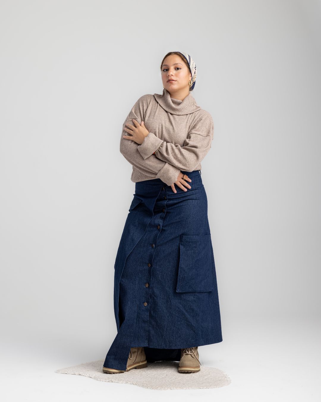 The Macaroni Plate Skirt