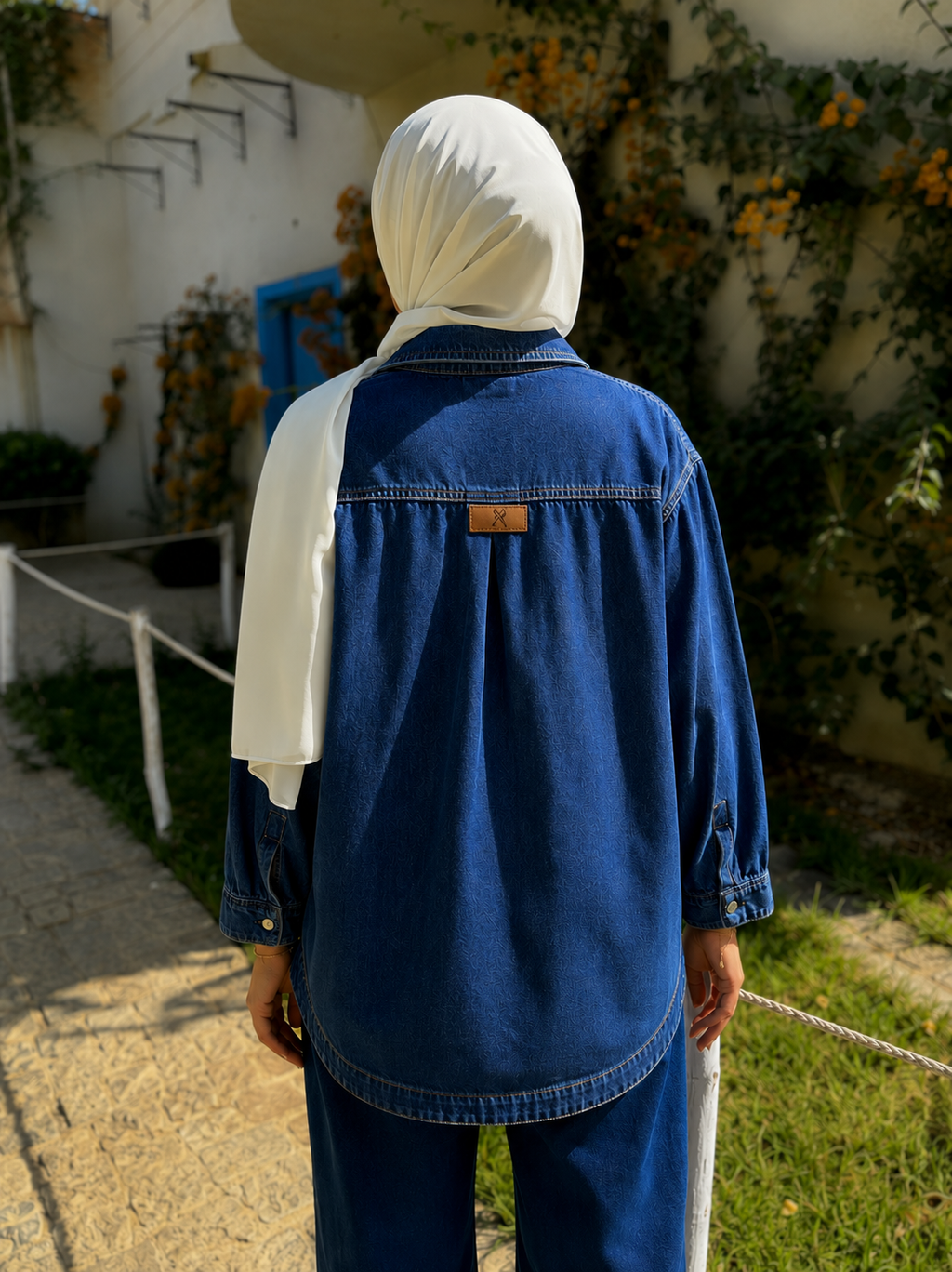 Ocean Breeze Denim Shirt