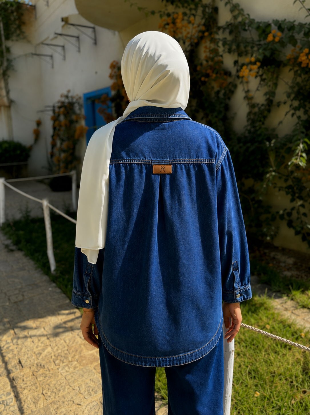 Ocean Breeze Denim Shirt