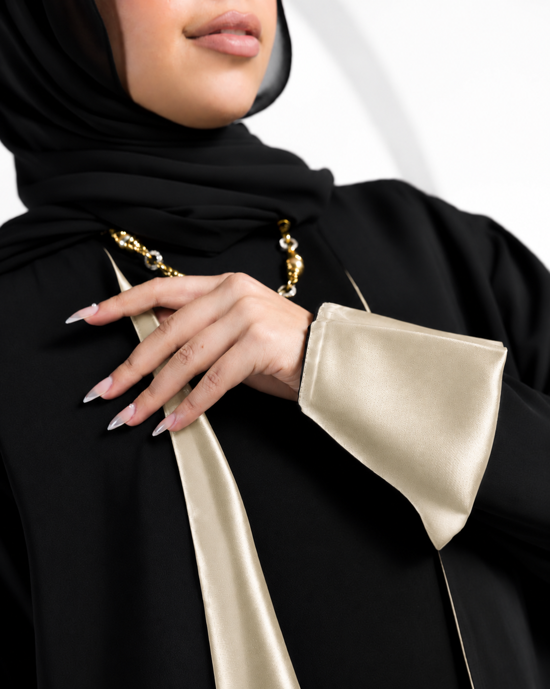 The Organza Open Abaya