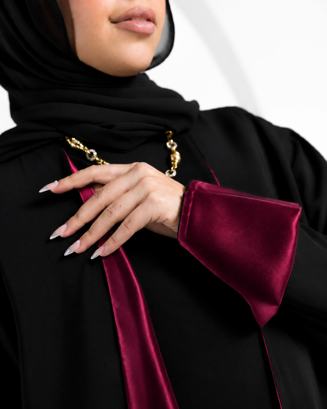 The Organza Open Abaya