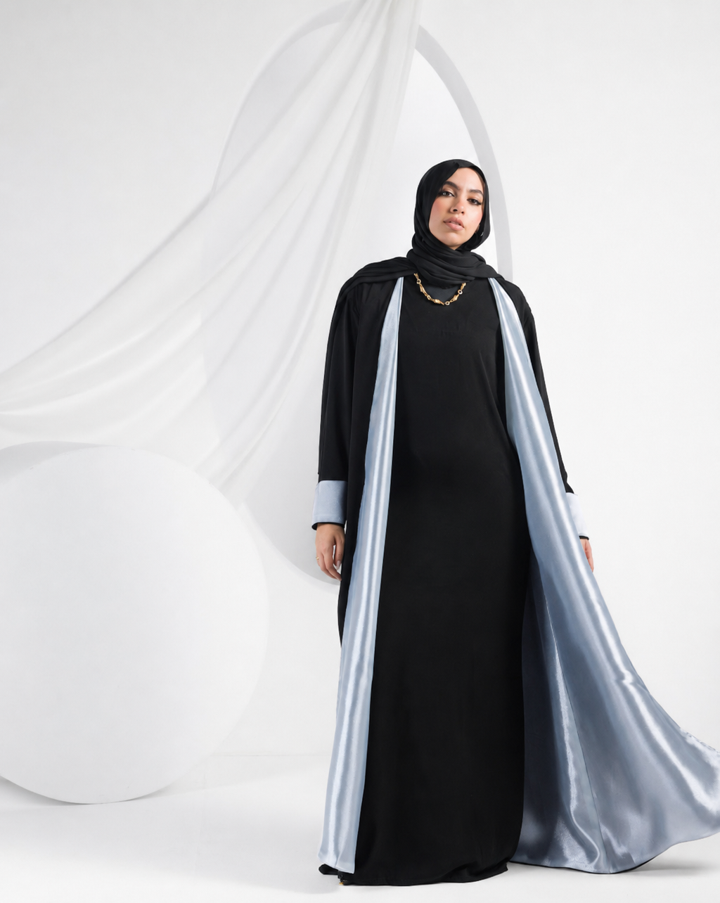 The Organza Open Abaya