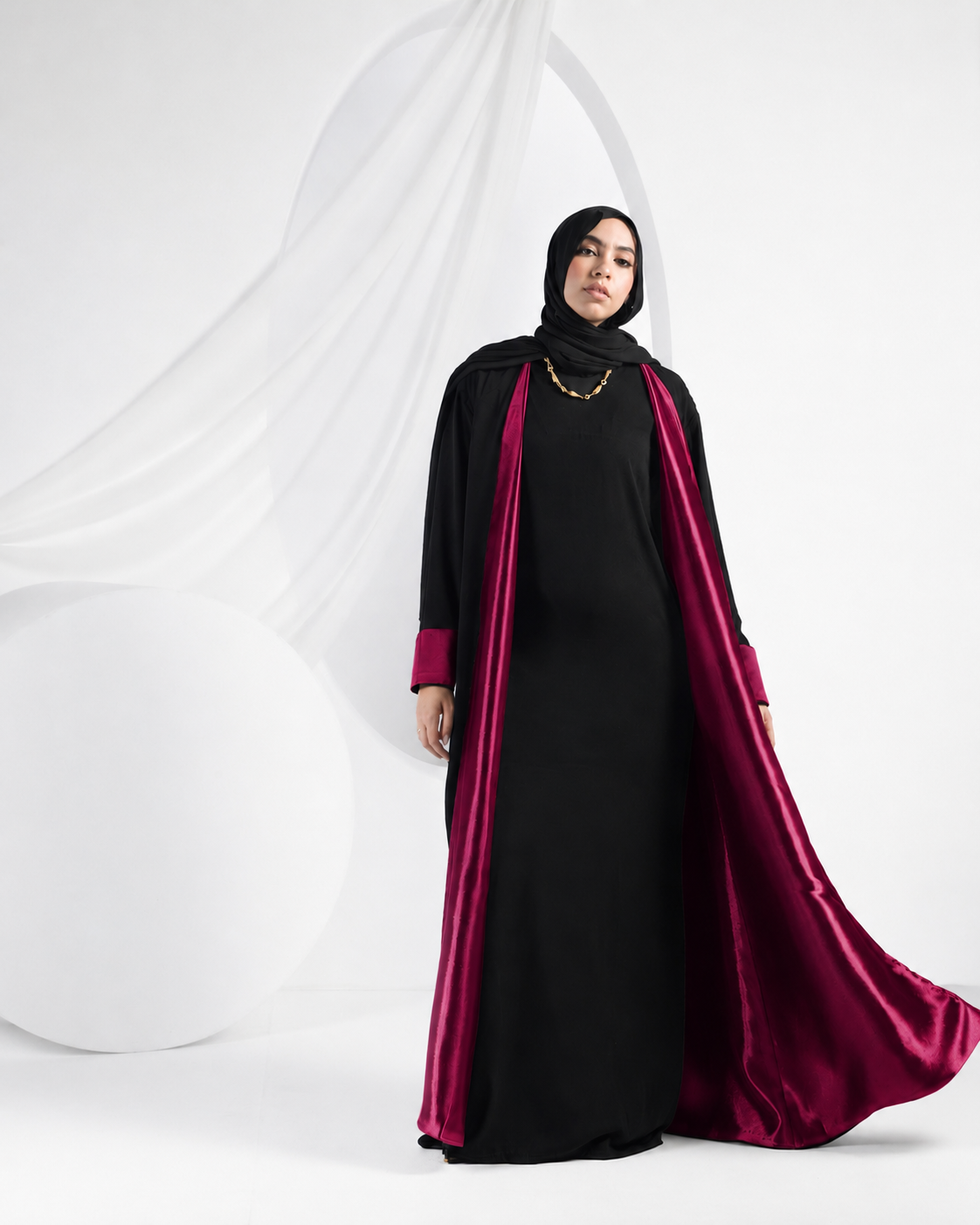 The Organza Open Abaya