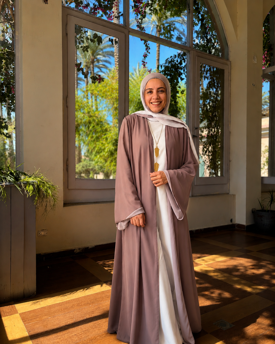 Double-Face Abaya