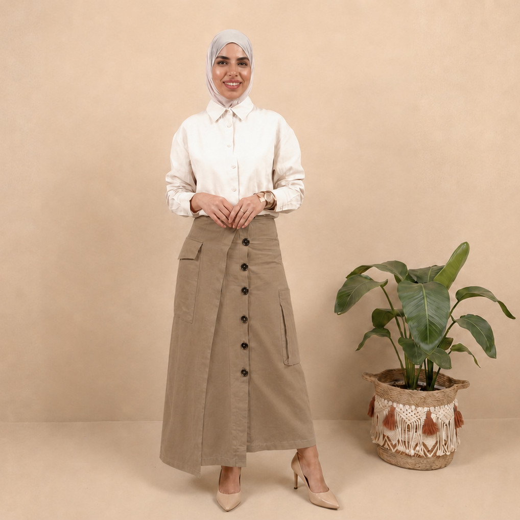تنورة طبق المعكرونة
