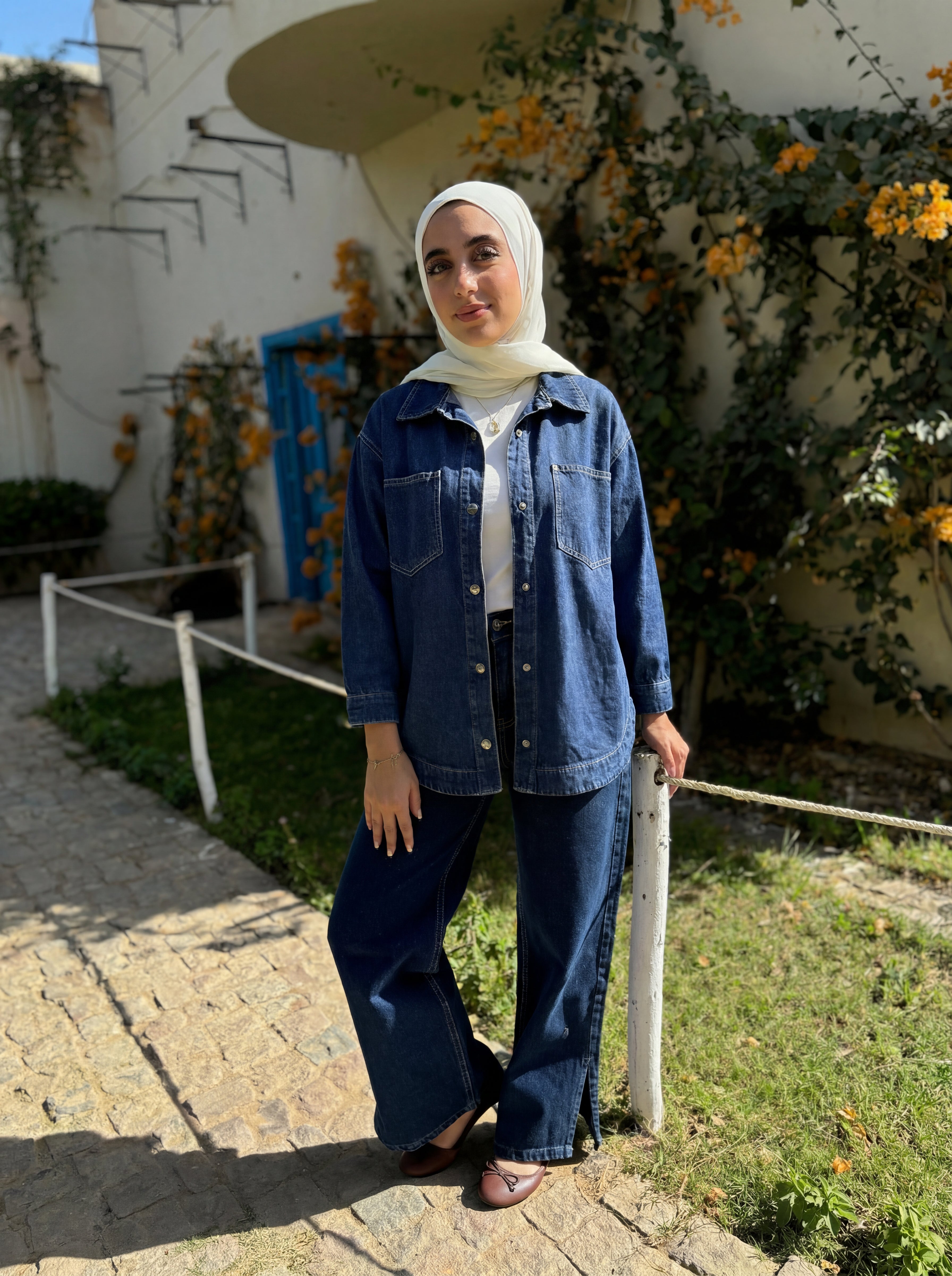 Ocean Breeze Denim Set