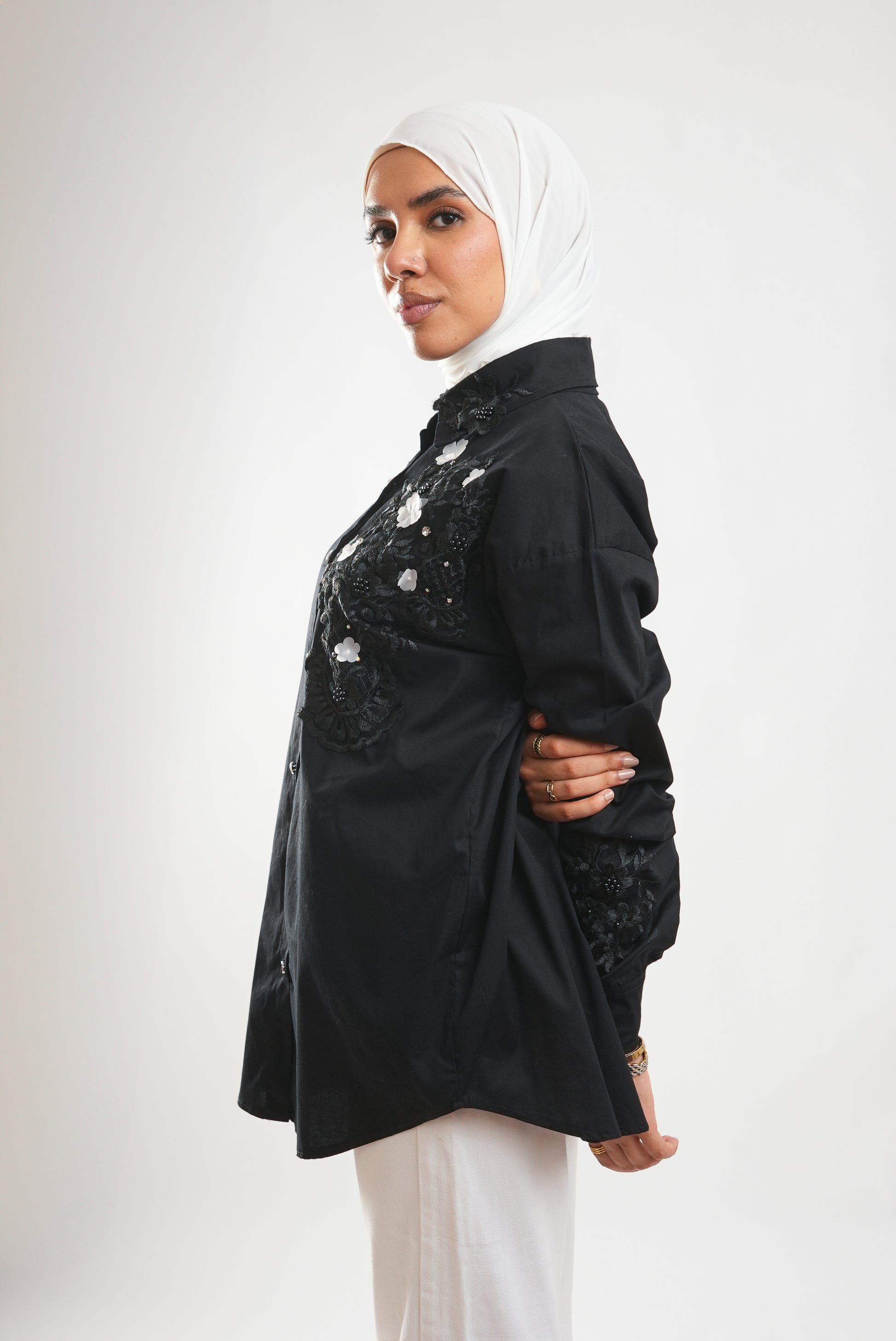 Moonlit Blossom Shirt