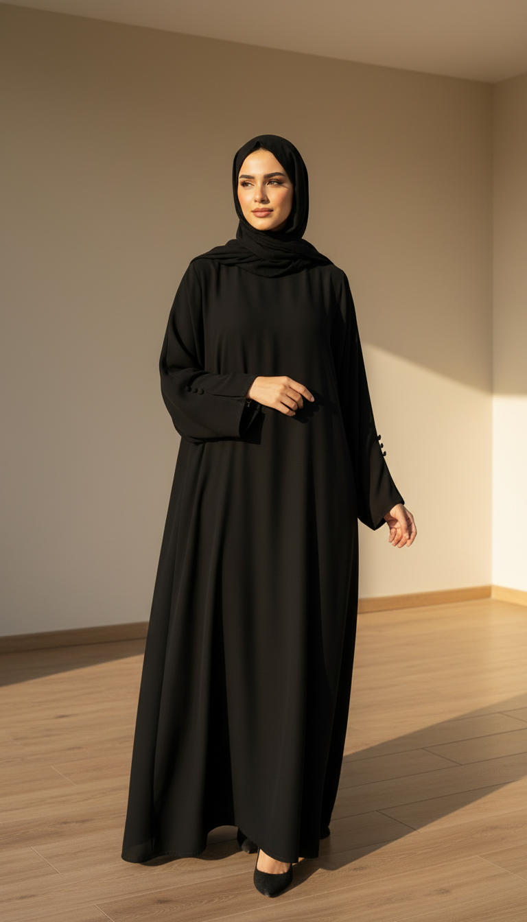 Noir Grace Abaya