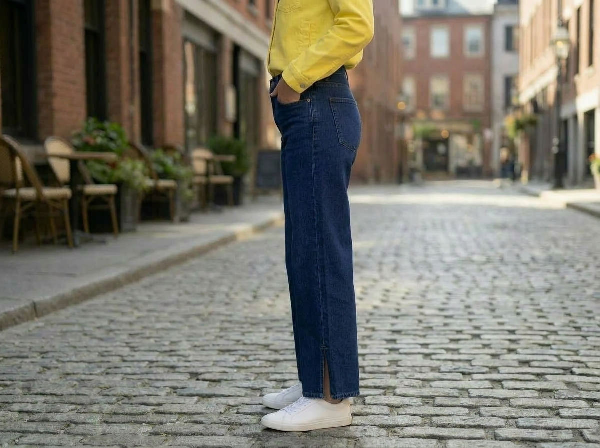 Midnight Wide Leg Denim Pants