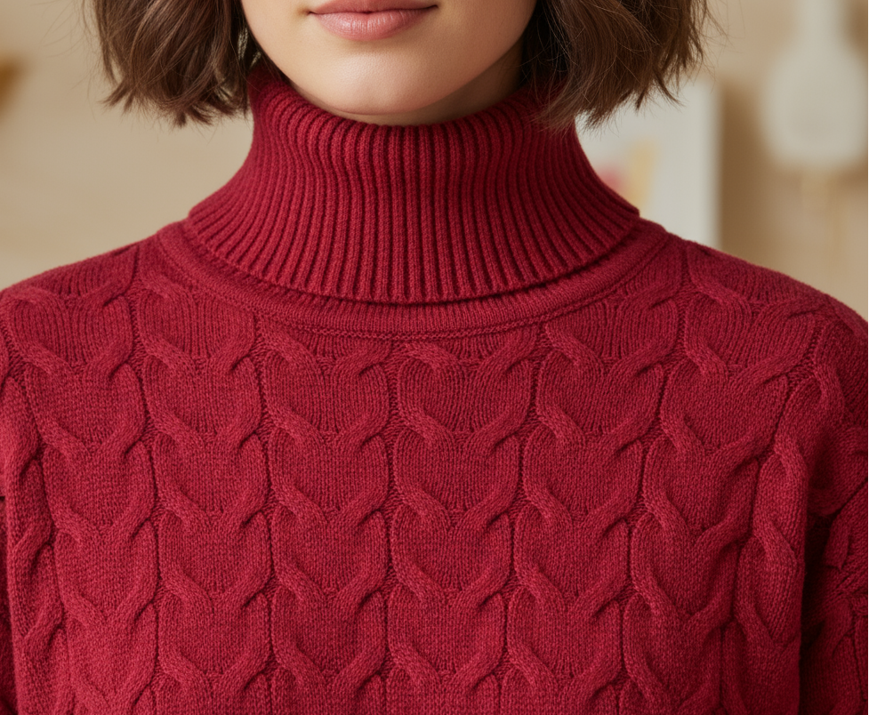 Basic Knitted Turtle Neck