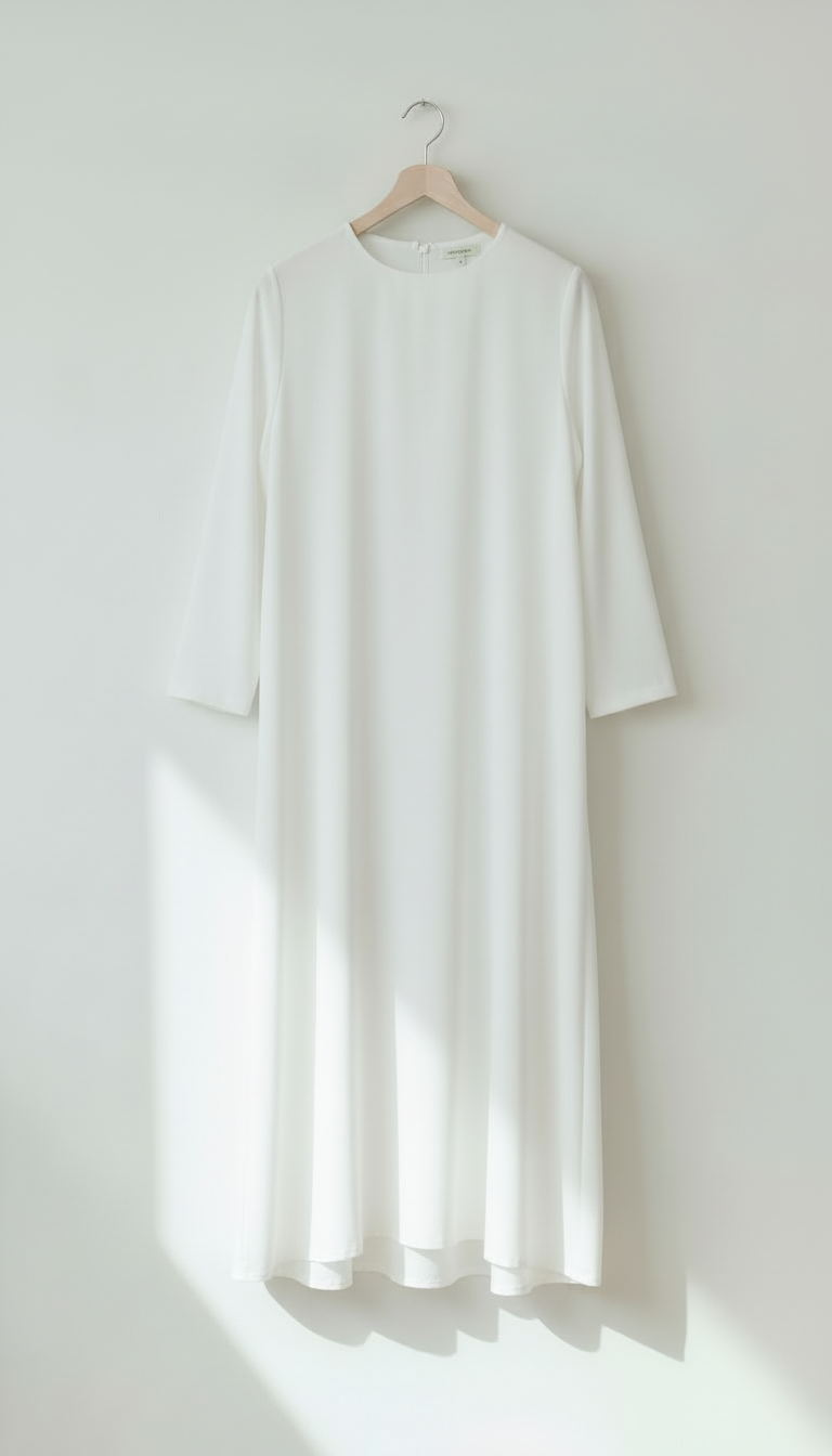 Long Sleeves Basic Dress