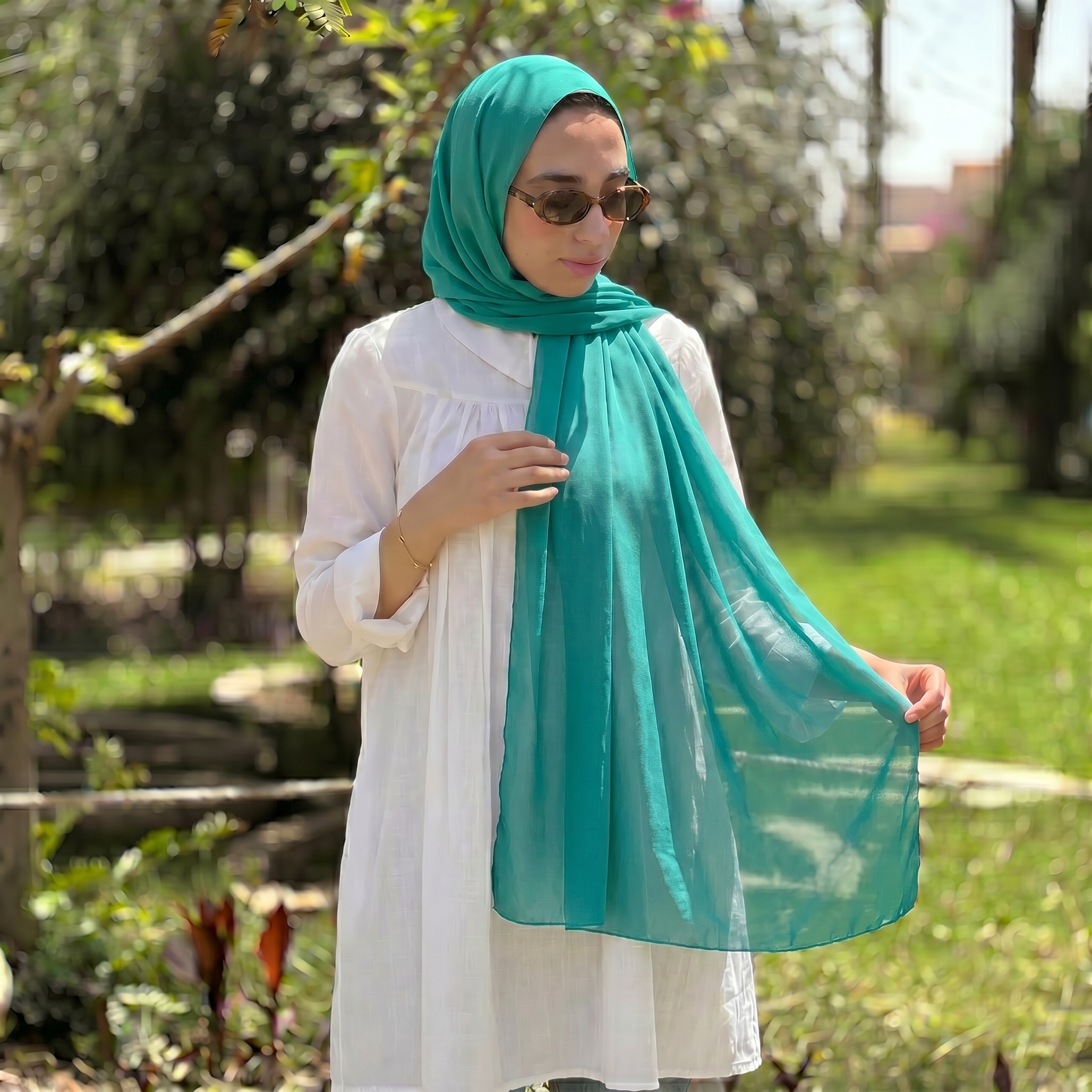 وشاح من الشيفون