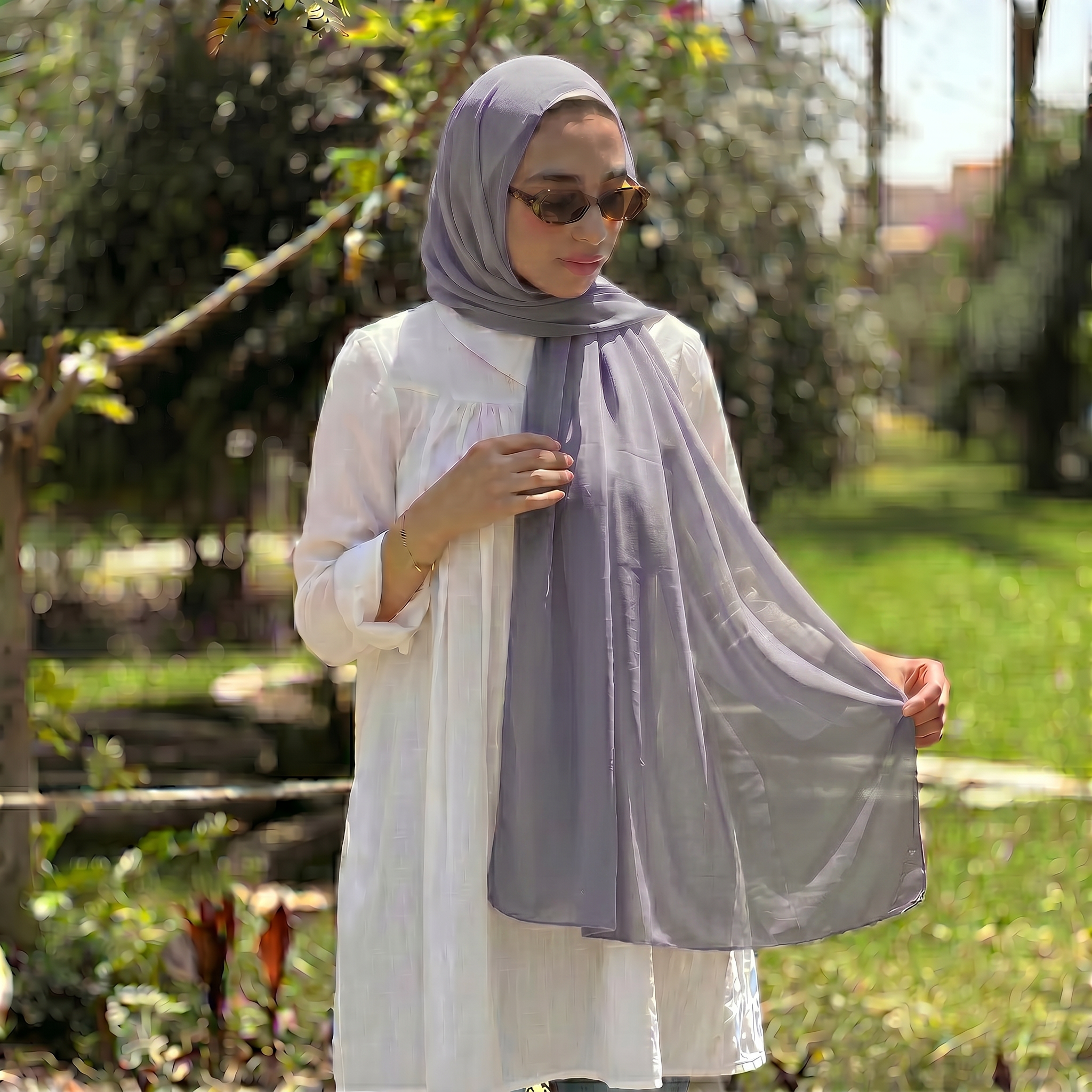 وشاح من الشيفون