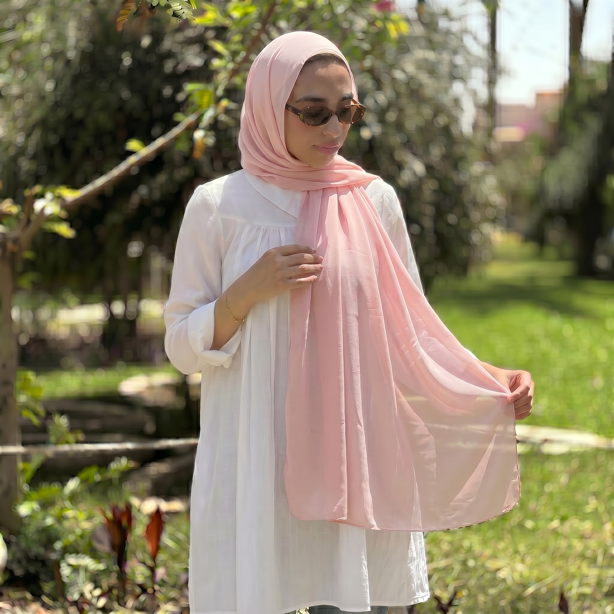 وشاح من الشيفون