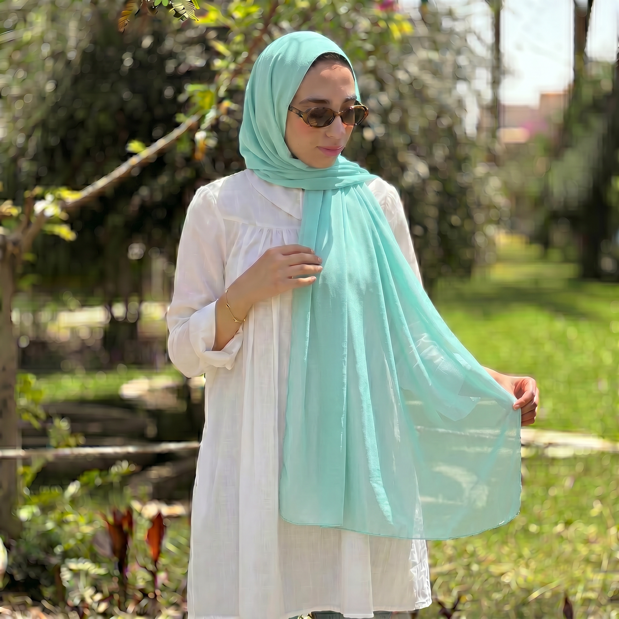 وشاح من الشيفون