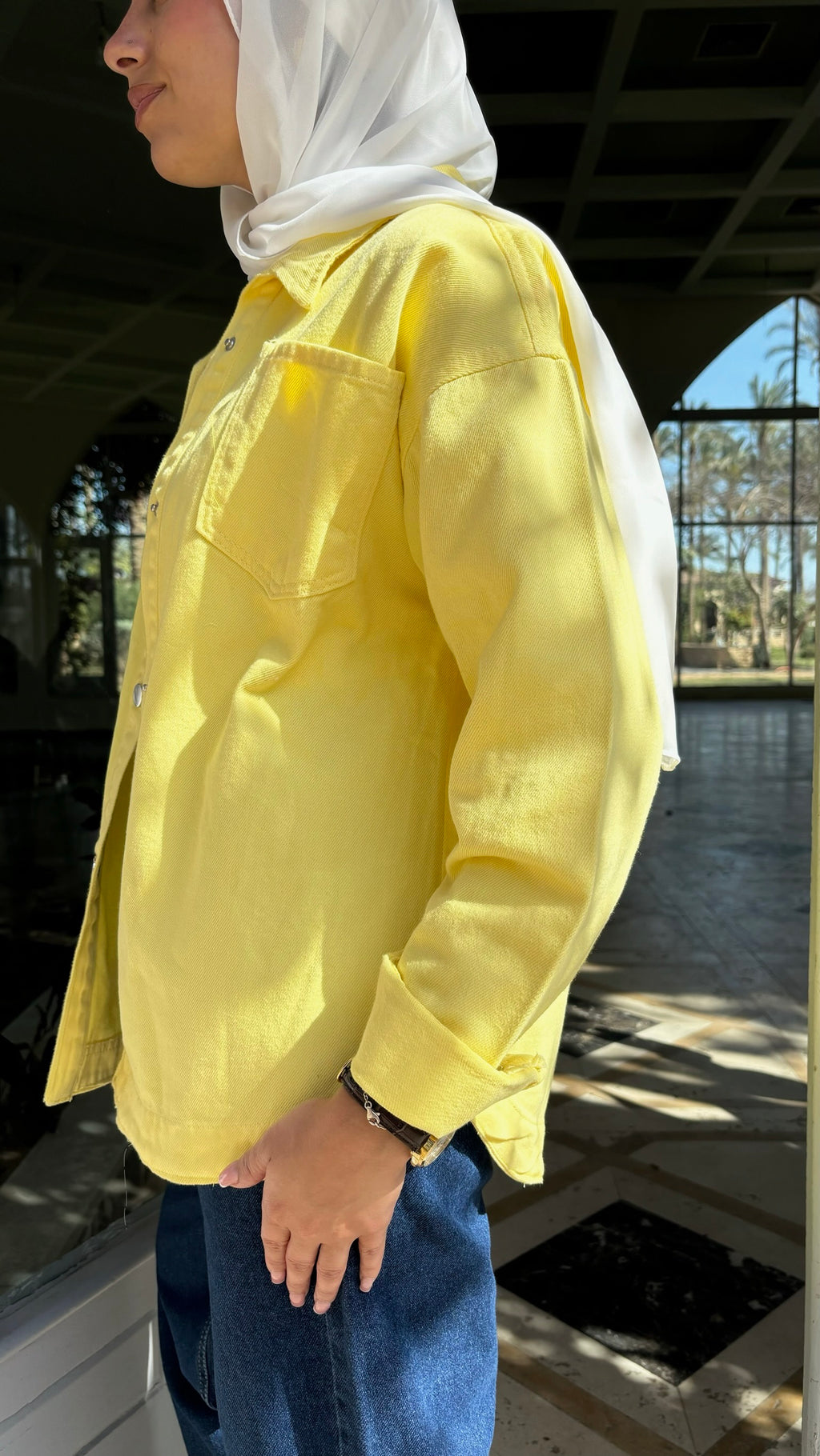 Sunlit Denim Shirt