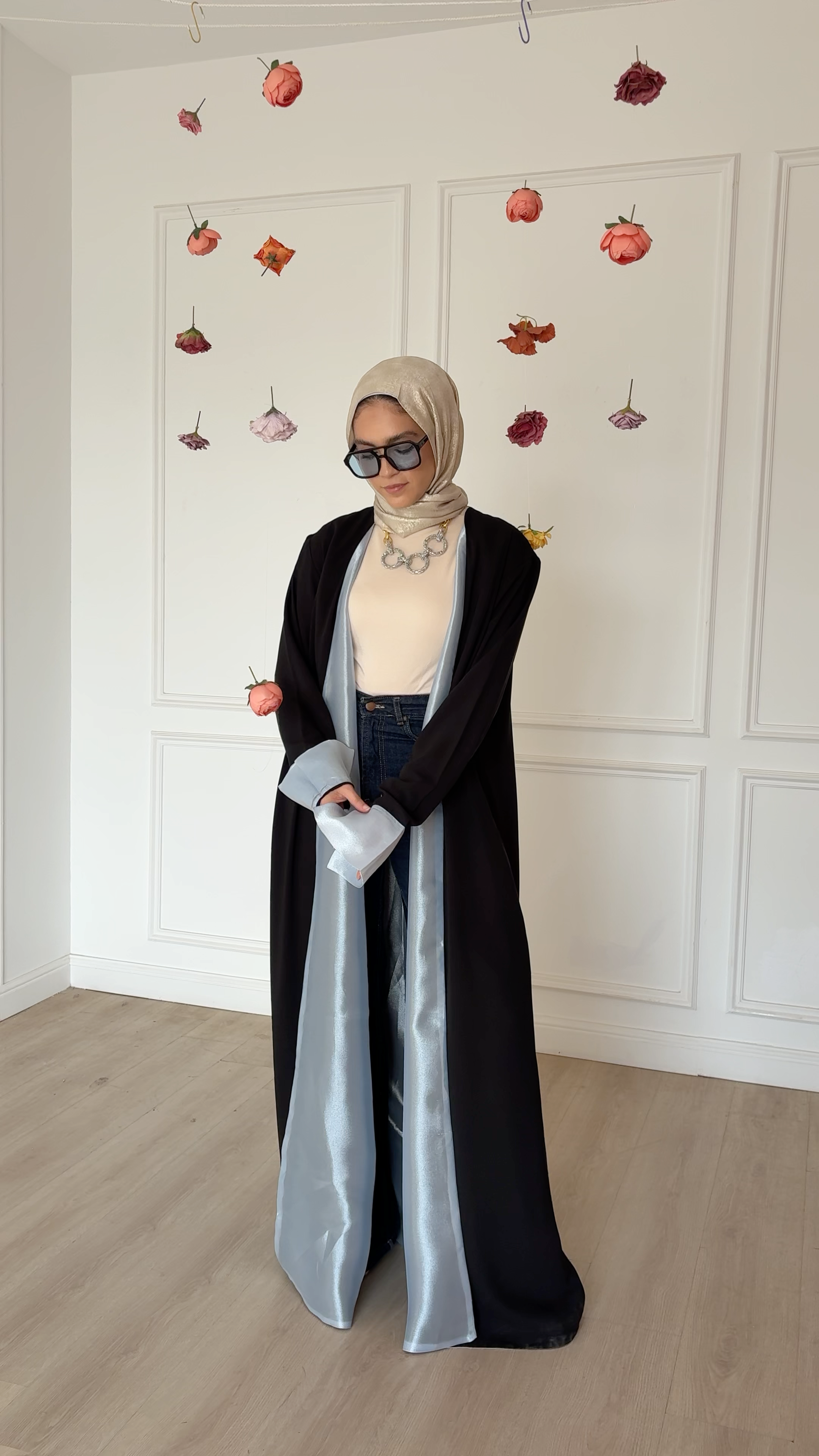 The Organza Open Abaya